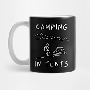 Camping in Tents Mug